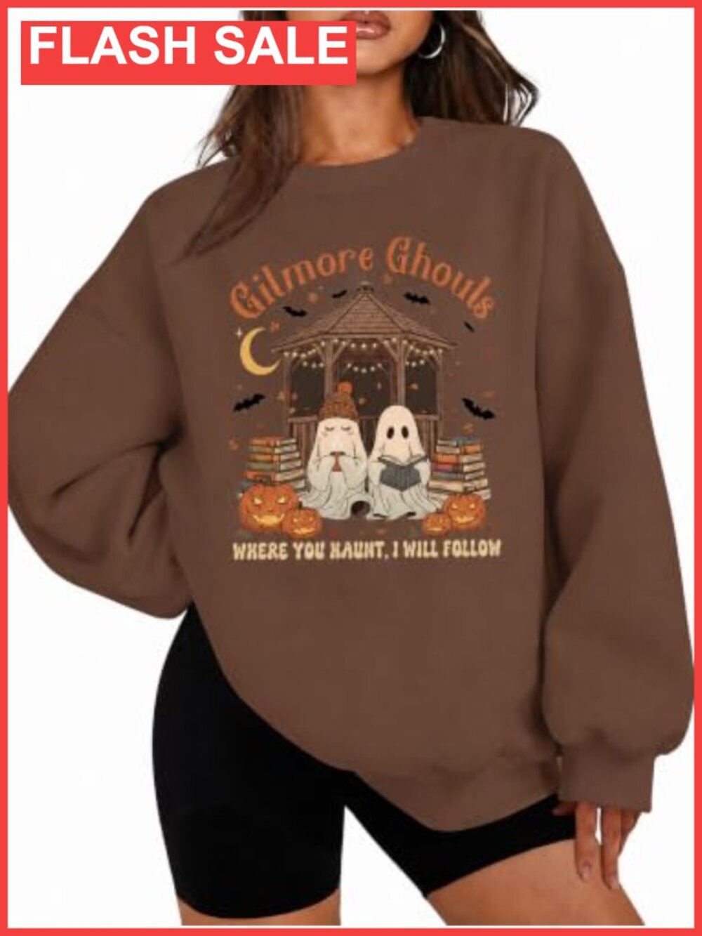 Womens Oversized Mama Graphic Sweatshirt Pocket Pullover